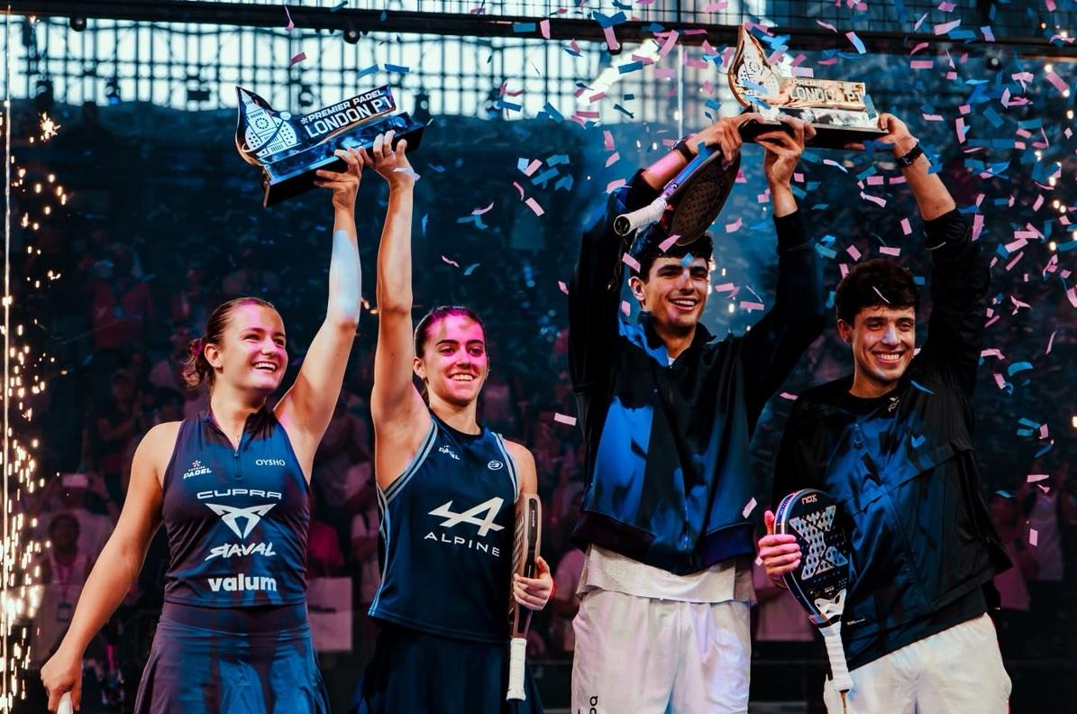 London P1: Coello/Tapia vuelven al título; Martina Calvo, la campeona más joven