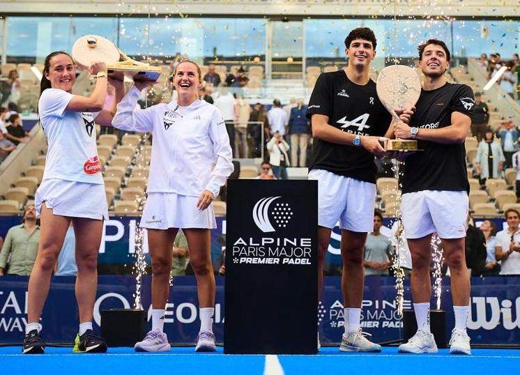 Paris Major 2026: Coello/Tapia, cuarta corona en Roland Garros; Sánchez/Ustero campeonas