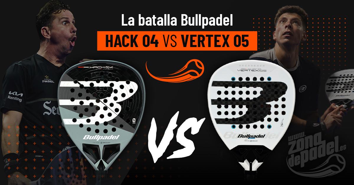 Vertex 05 vs Hack 04 2026: qué pala encaja mejor (guía mid-season)